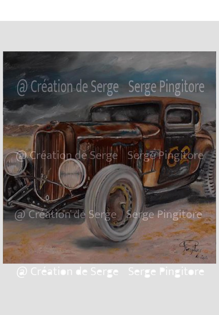 Véhicule hot rod