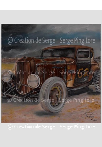 Véhicule hot rod